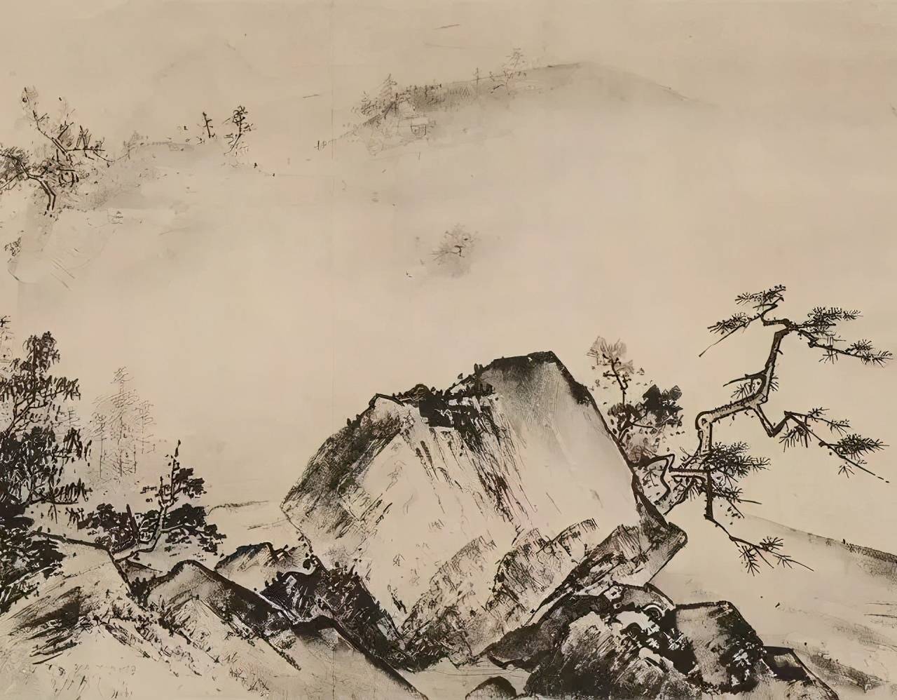 南宋名画《溪山清远图》,和大师一起观风景