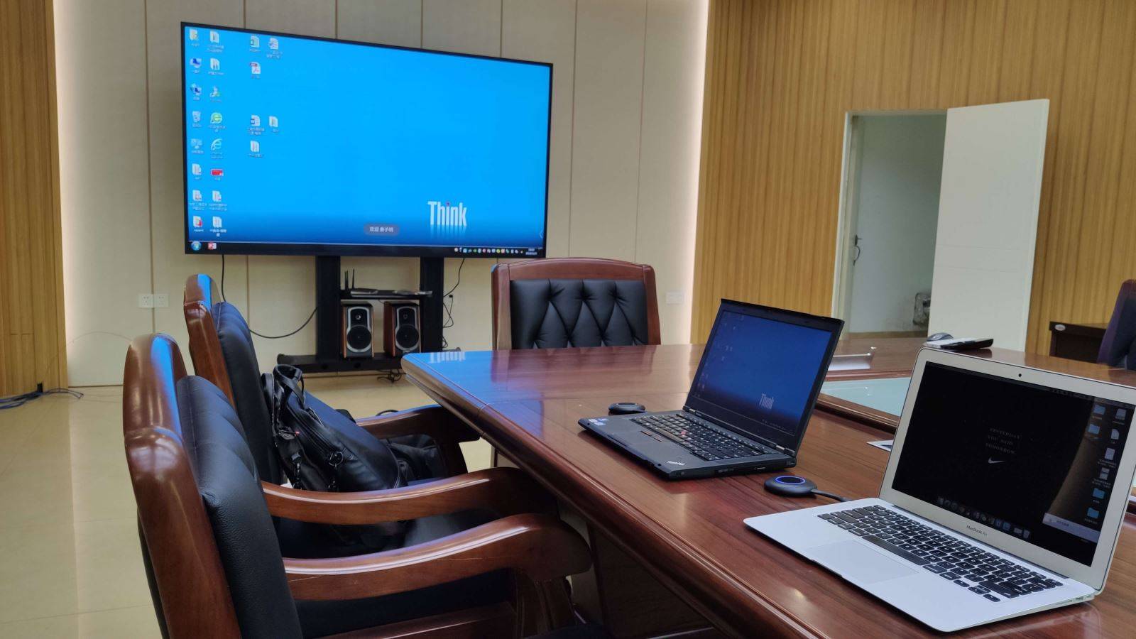 DK-mini|会议室多台笔记本电脑画面任意切换无线投影到显示屏上