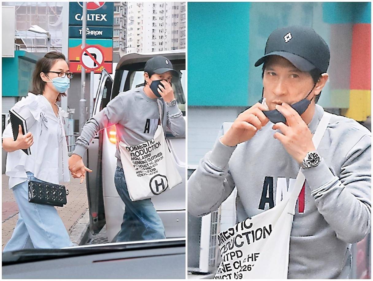 张家辉离奇暴瘦疑生病，关咏荷母女逛街见记者
