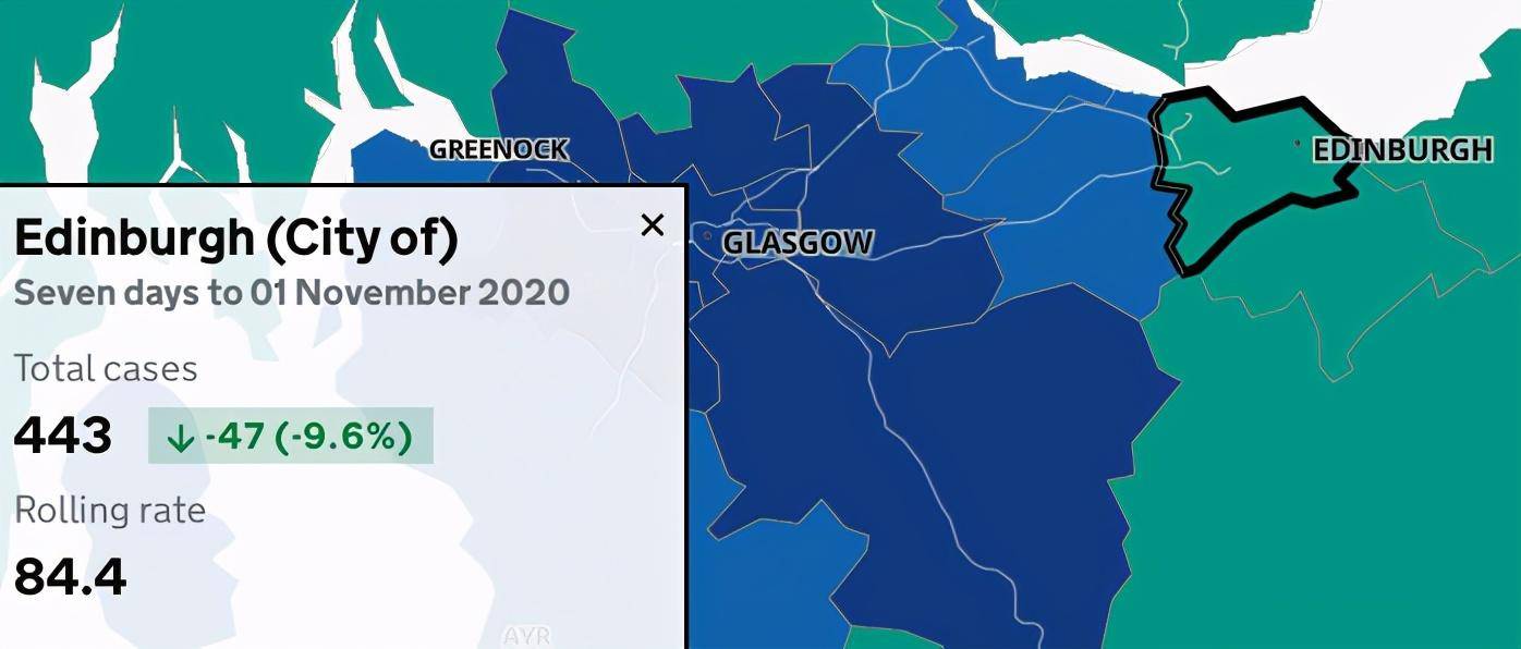 疫情|图解英国热门大学所在区域疫情形势！2021年初入学英国还能去吗？