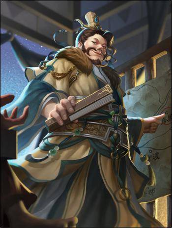 武将|三国杀：曹操有多喜欢客串其他武将原画？光许攸皮肤出现3次