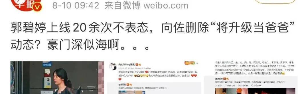 fa|向太逼生3胎,只因郭碧婷是绝对的豪门”多子脸”…