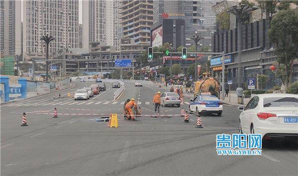 贵阳未来方舟附近下水道污水外流终于解决了!