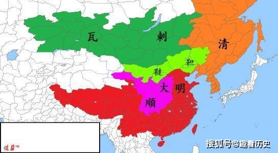 明末人均_明末地图高清版大图(2)