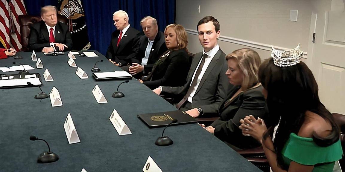 伊万卡|美国小姐选美冠军出炉！她皮肤黑嘴唇厚，伊万卡老公看她目不转睛