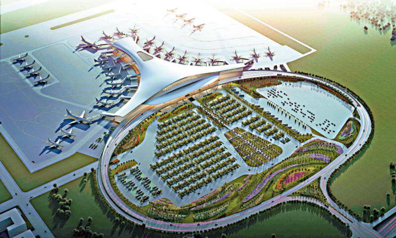 湛江新机场设计图受访者供图