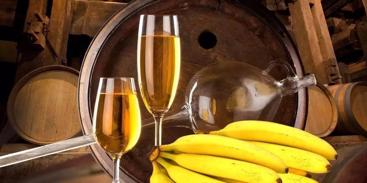 真全粮家庭自饮自用香蕉果酒白酒的酿造方法