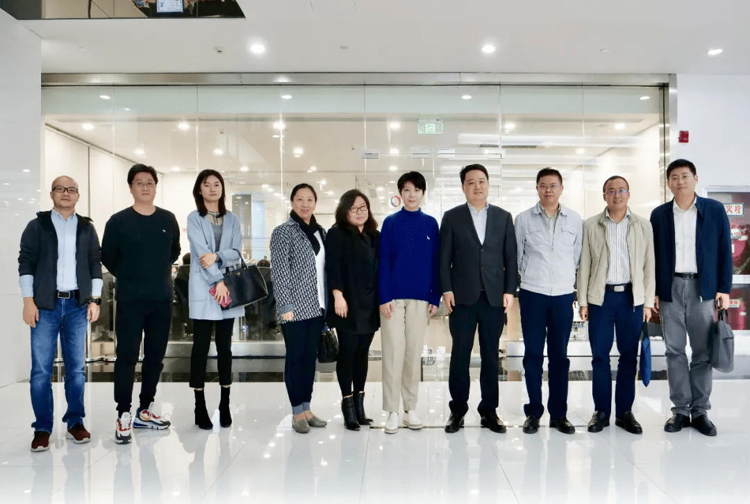 上海市杨浦区人民政府领导一行莅临云音符CloudNotes进行调研