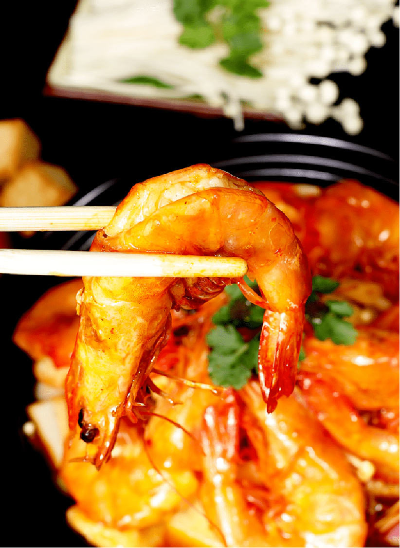 老虾公烧汁虾:带您感受美食的诱惑