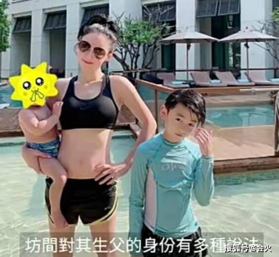 生父基因强大？张柏芝三胎小儿子近照曝光，头