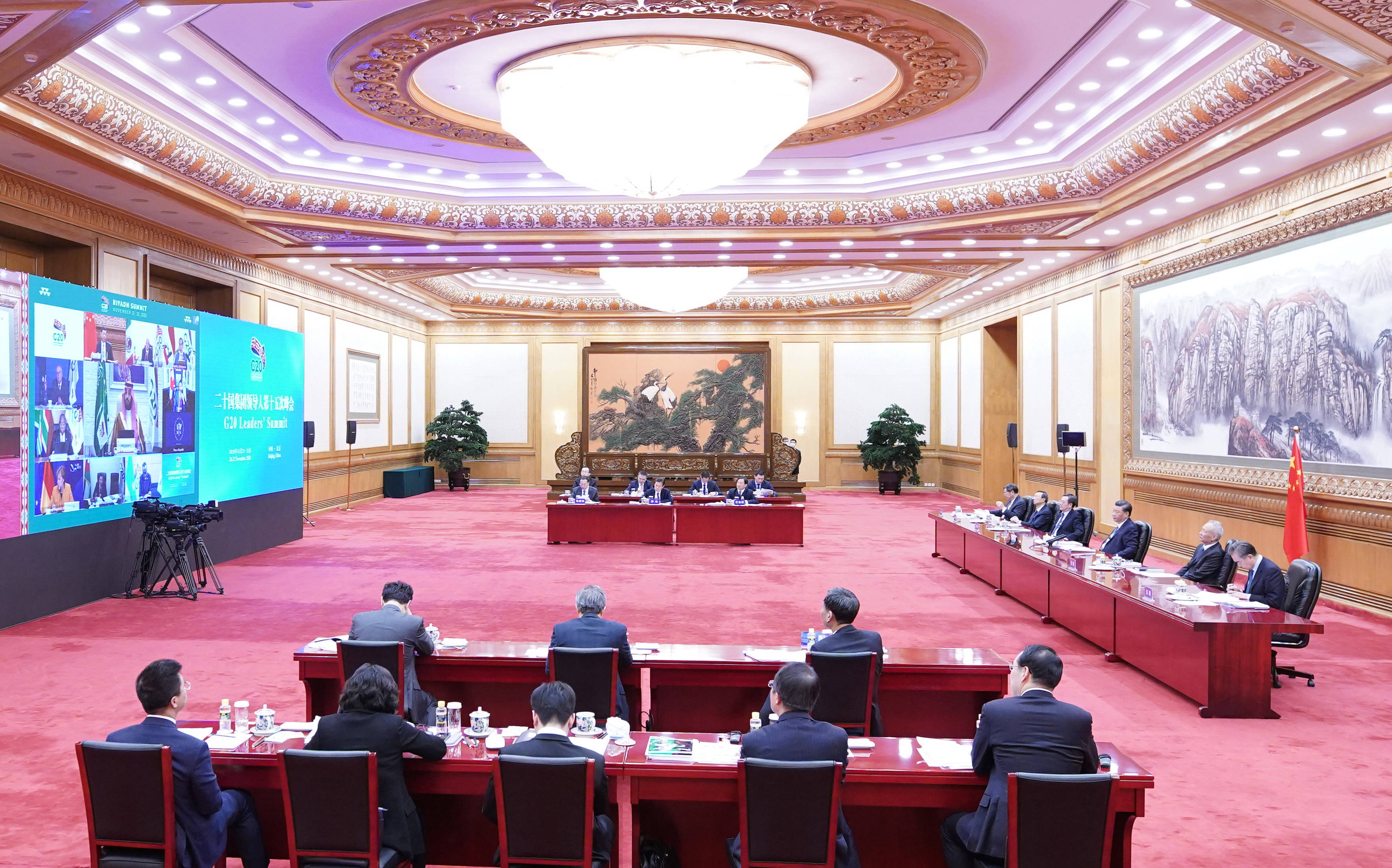 习近平出席二十国集团领导人第十五次峰会第一阶段会议并发表重要讲插图1