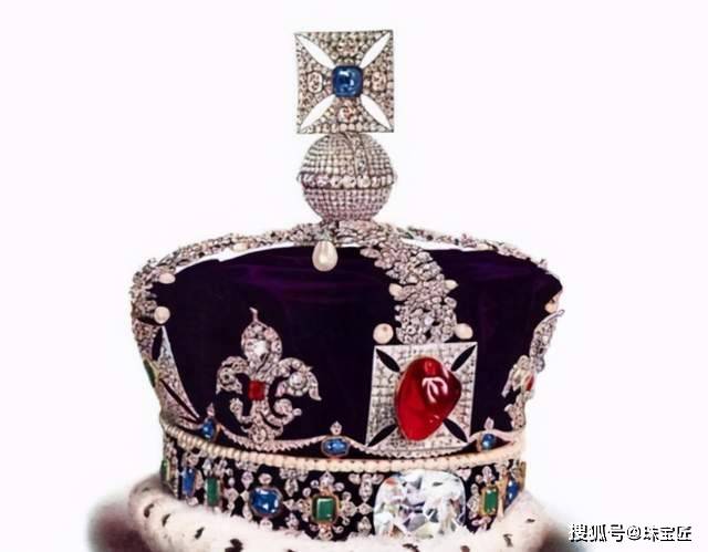 "帝国皇冠"作为英国王室权力及地位的重要象征,只有极为珍稀的宝石