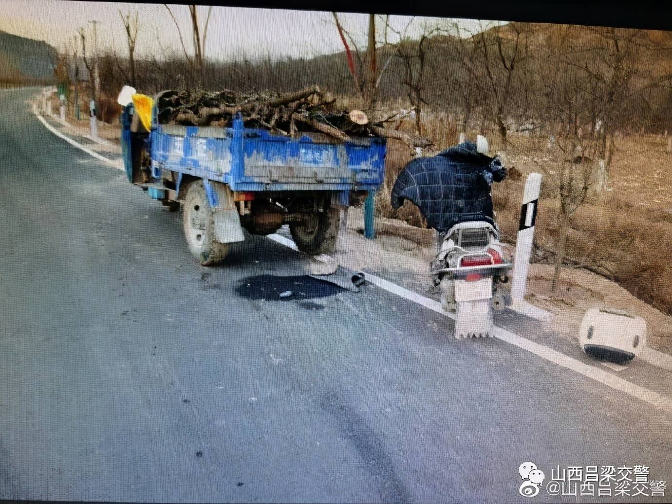 吕梁市2起工程车交通事故曝光