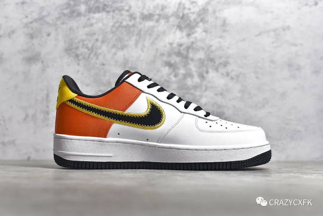 耐克nikeairforce1raygun空军一号外星人刺绣图腾板鞋cu8070100