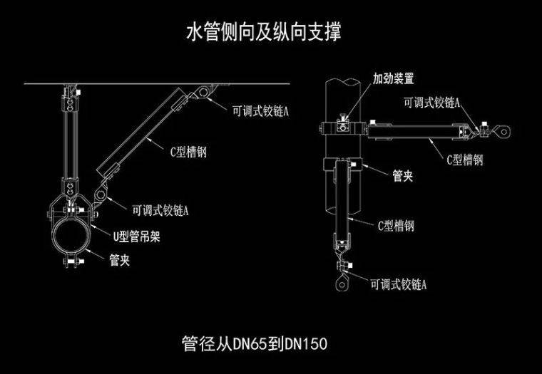 琼凯教程给排水暖通电气各专业抗震支架的设计与施工图解