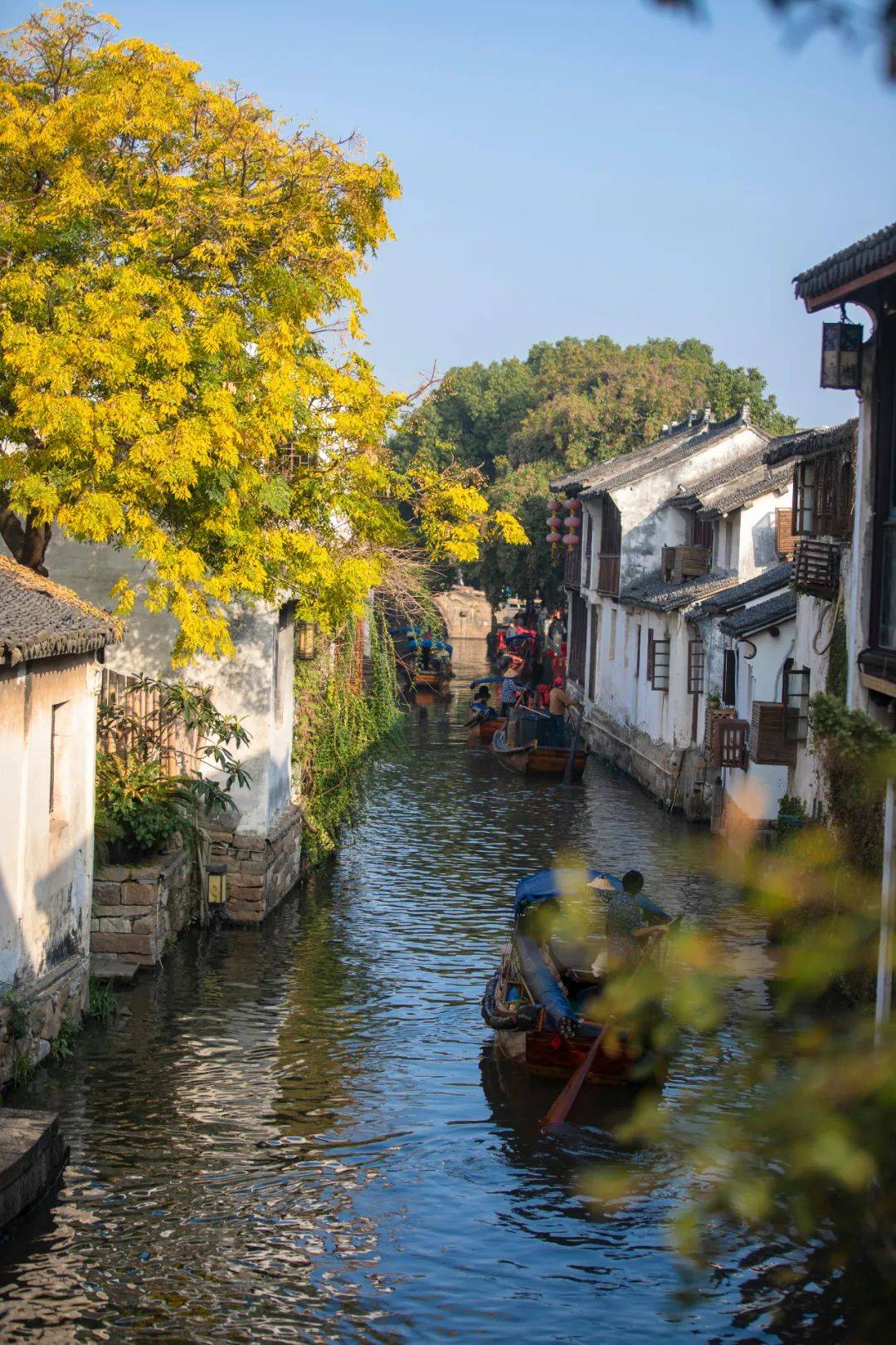江南最美是清秋,一首水乡古镇周庄的半格诗
