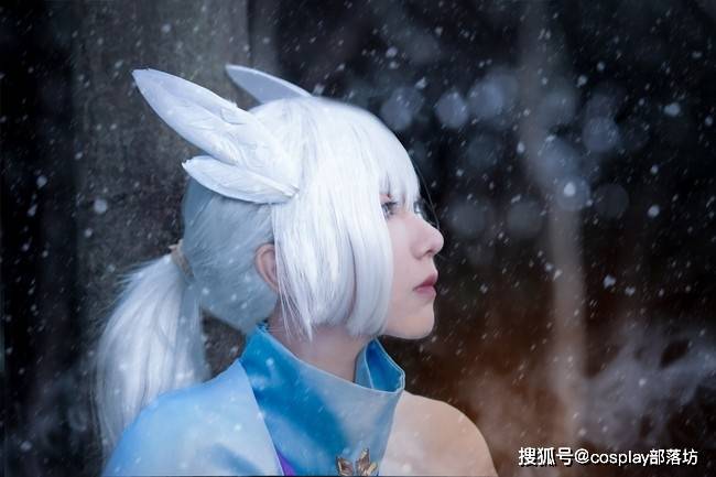 cos:凛冬已至,光遇白鸟cos正片