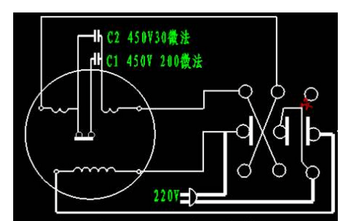 你知道单相电机正反转用倒顺开关控制怎么接线吗?非汽车