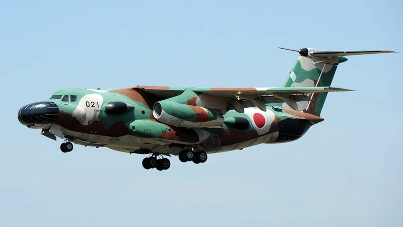 岛国航空工业的七款产品(四):川崎c1,c2运输机_日本