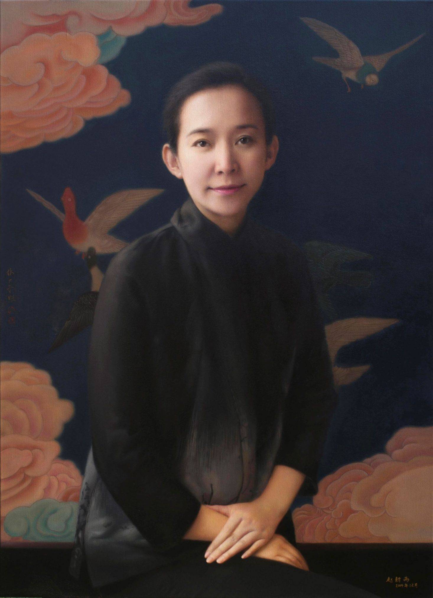 图片[20]-80后新锐画家——赵新雨油画中的青春少女-魔性次元