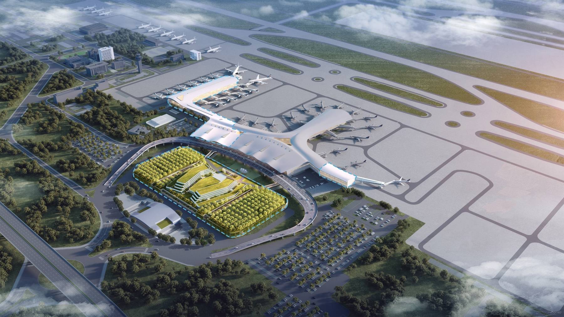 珠三角地区打造广州白云国际机场,深圳宝安国际机场,珠三角新干线机场
