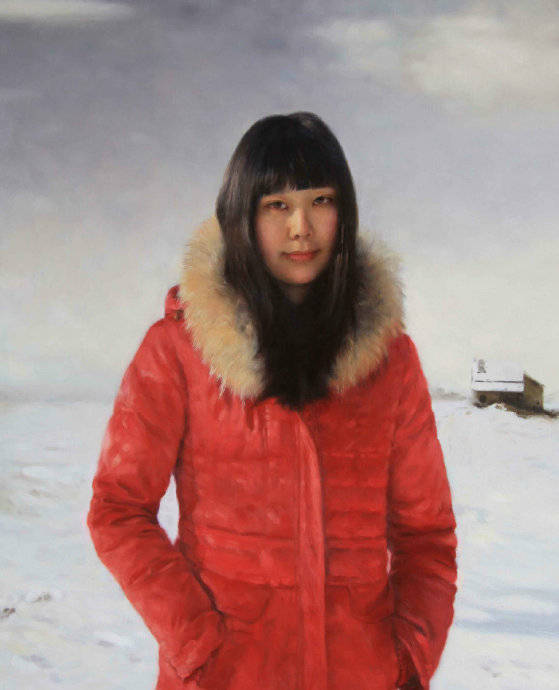 图片[5]-80后新锐画家——赵新雨油画中的青春少女-魔性次元