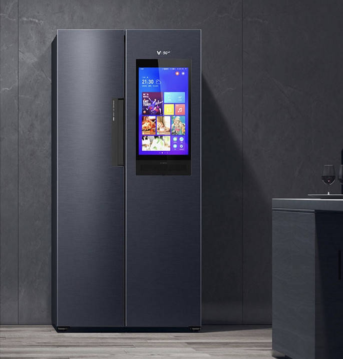 厨房也能是家庭智能中心！云米5G IoT大屏冰箱互