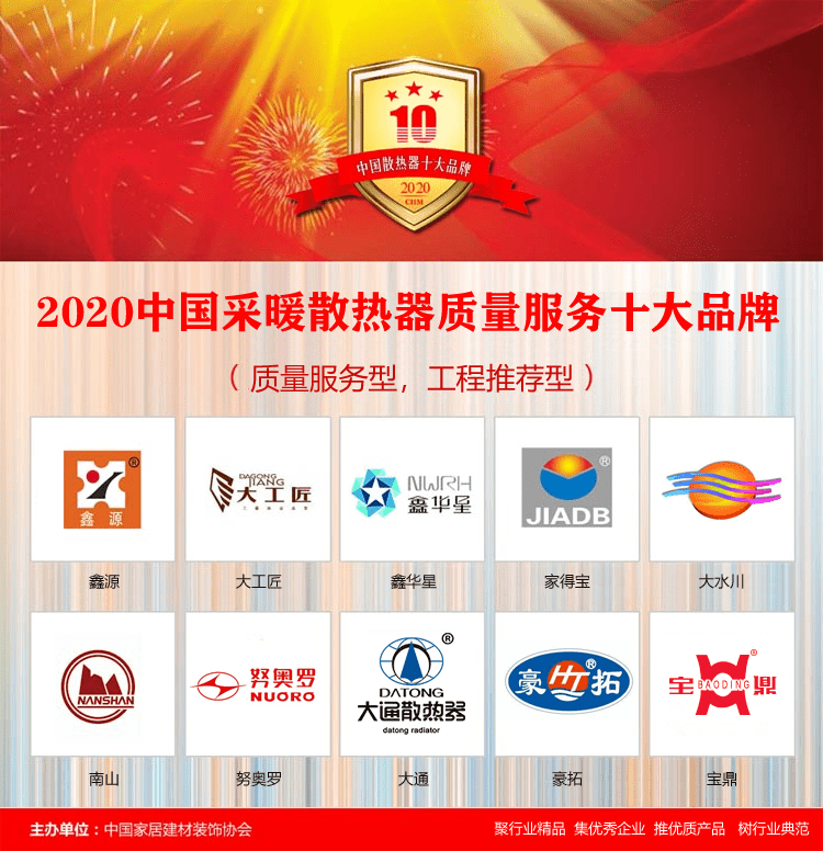 散热器品牌排行_2020年中国采暖散热器质量服务十大品牌在京揭晓
