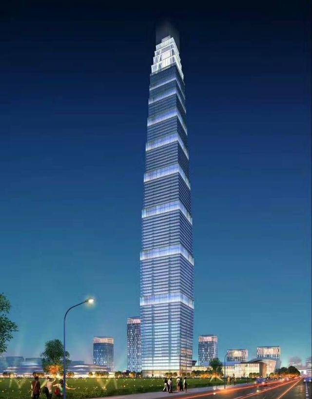 西安第一高楼1300米,中国5462亿米大厦图片 "西北第一高楼"建于西安,投资超400亿!