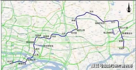 你期待的广州地铁23号线要开工了,你准备好了吗?