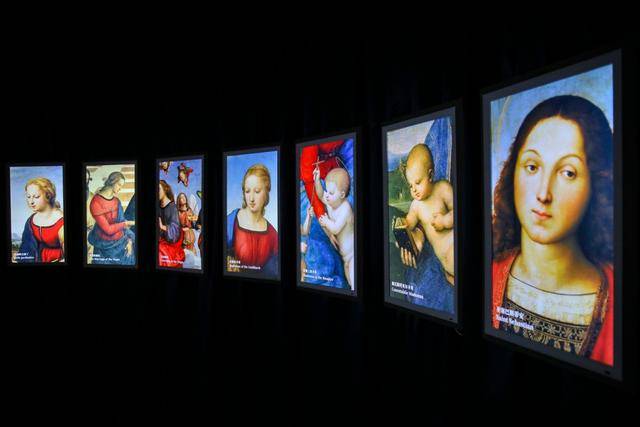 拉斐尔艺术展在中华世纪坛开幕36幅代表作数字化创新呈现