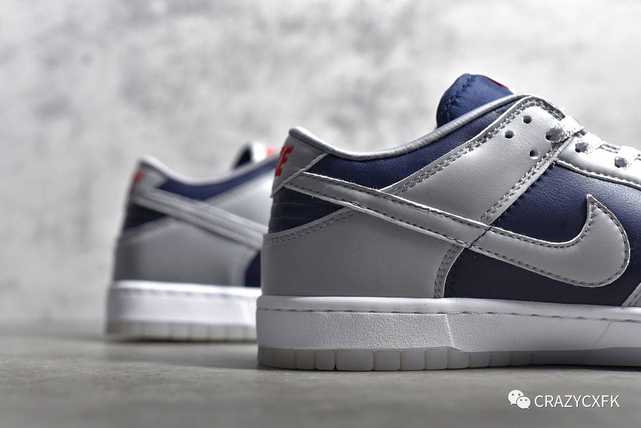 耐克nike sb dunk low 影子灰二代 shadow 运动板鞋上