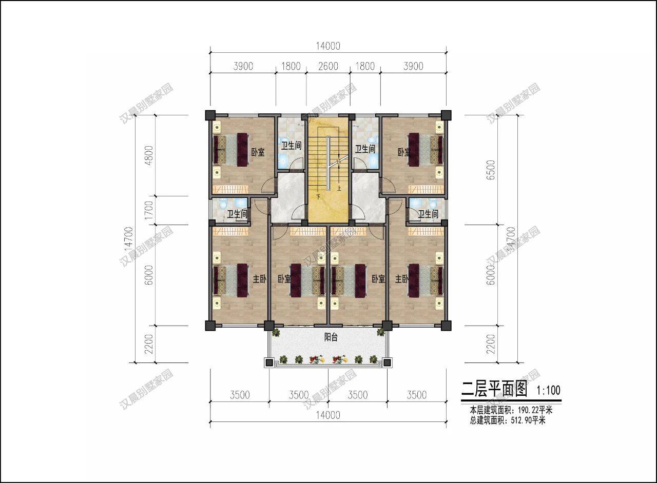 3款共堂屋共楼梯的新农村双拼别墅我选第二款好看又实用