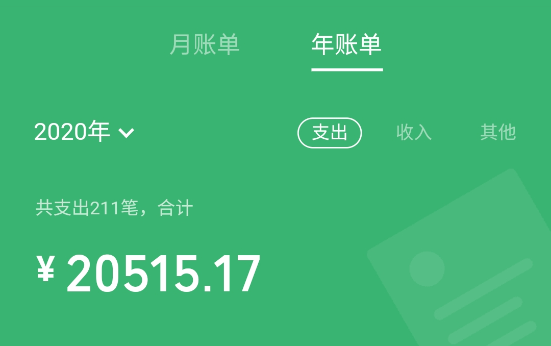 2020微信年账单来了,你敢看吗?