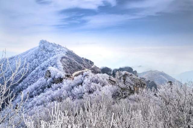 赏雾凇奇观，享云端太极，元旦来白石山赴一场2021的风花雪月