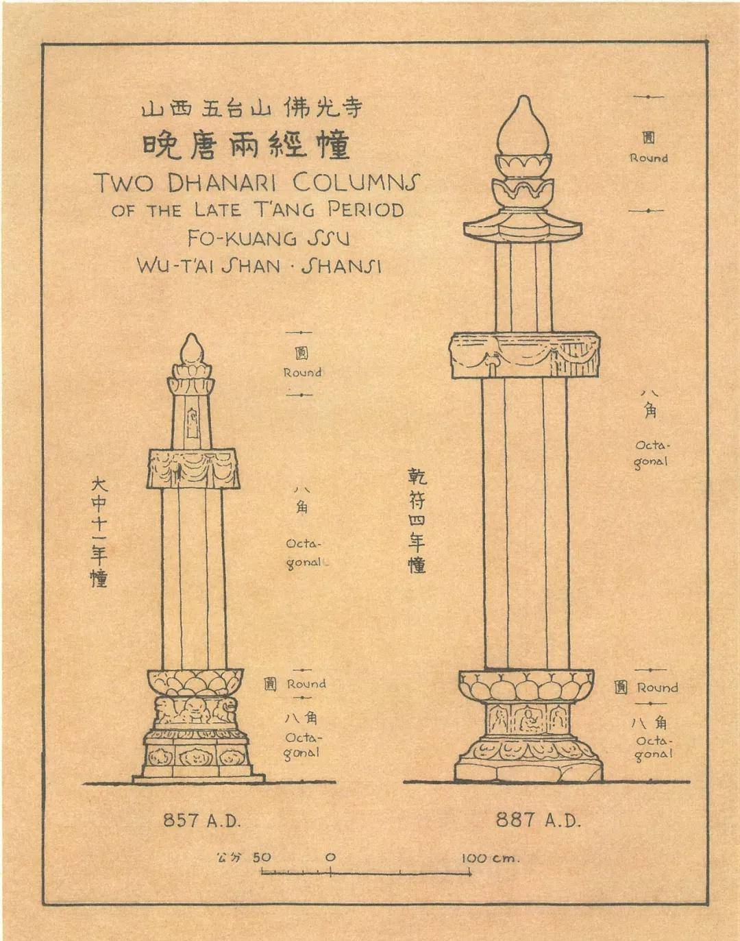 梁思成图像中国建筑史手绘图呈现中国建筑的美感