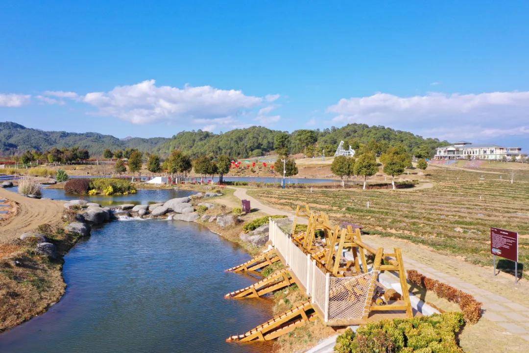 占地1800亩的原乡栖花岭,一年四季,都有别样的魔力