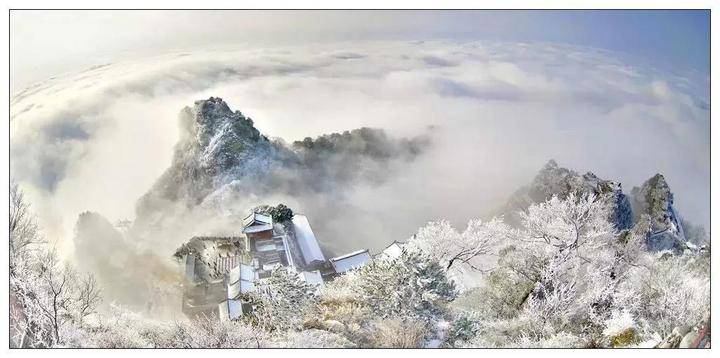 秀一波儿五台山雪景美到让你惊艳