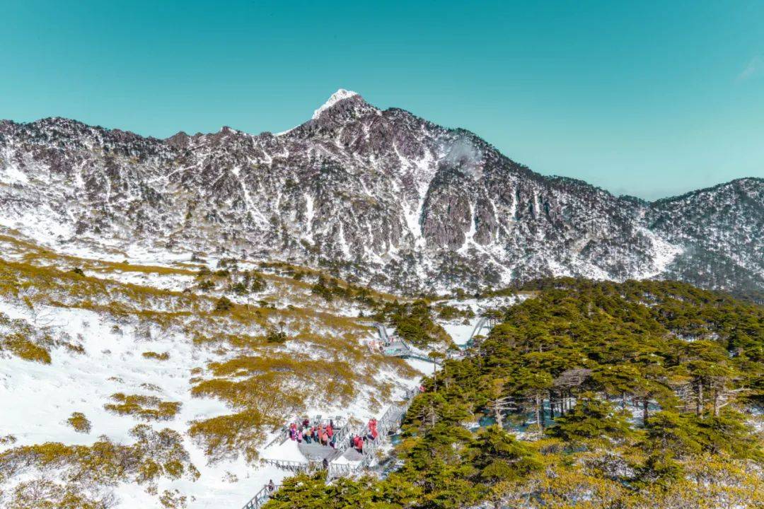 雪落苍山掀起大理苍山雪观景潮成就洗马潭与众不同的风光