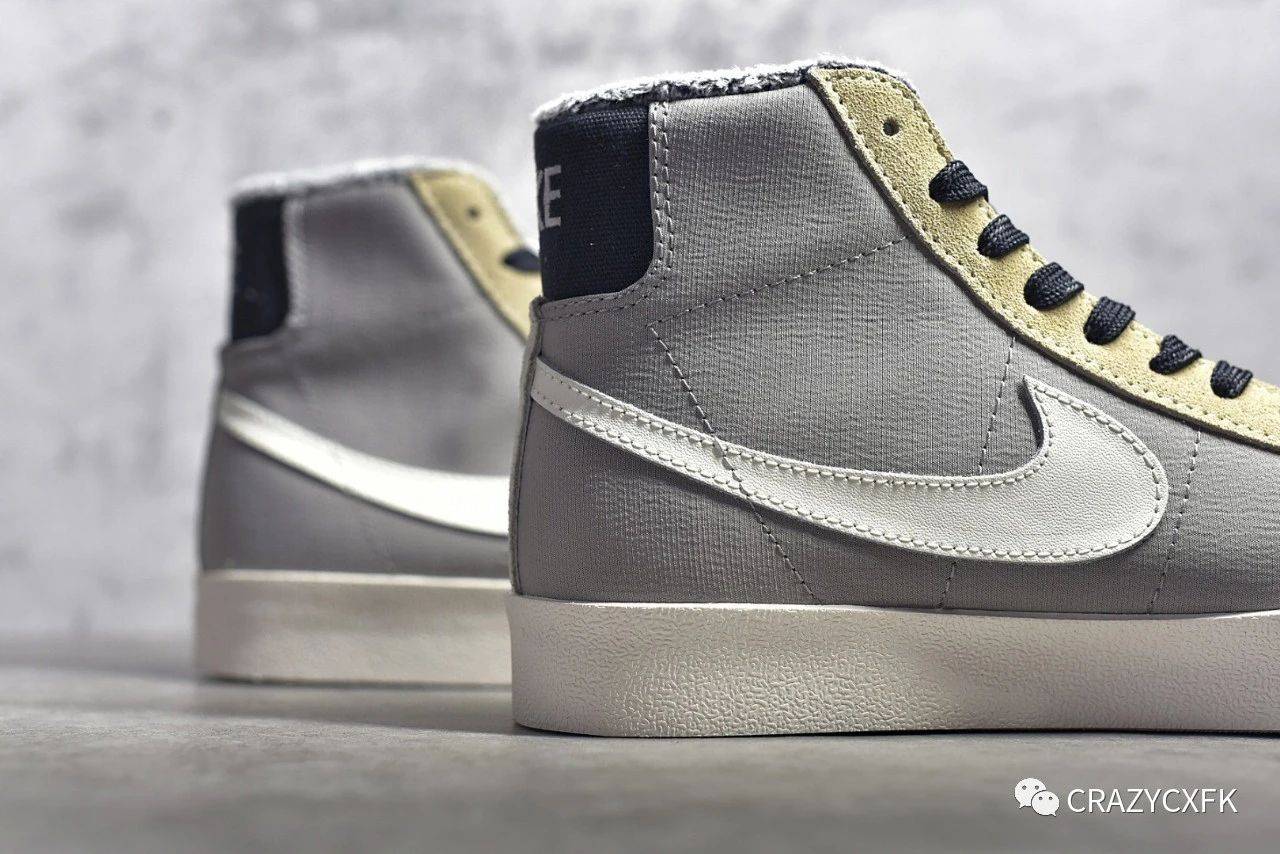 耐克nike blazer mid 1977 vintage dc5269-033 灰粽开拓者板鞋