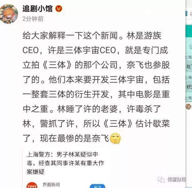 林奇之死太过魔幻又过份现实