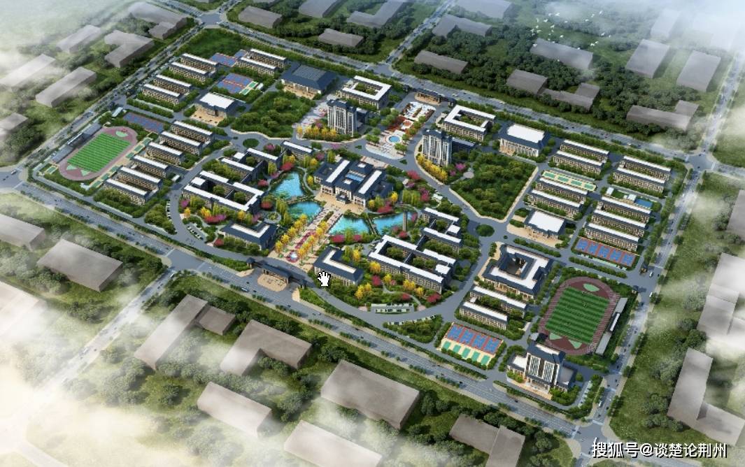 长江大学工程技术学院新校区,一期已建成,二期18万方即将启动