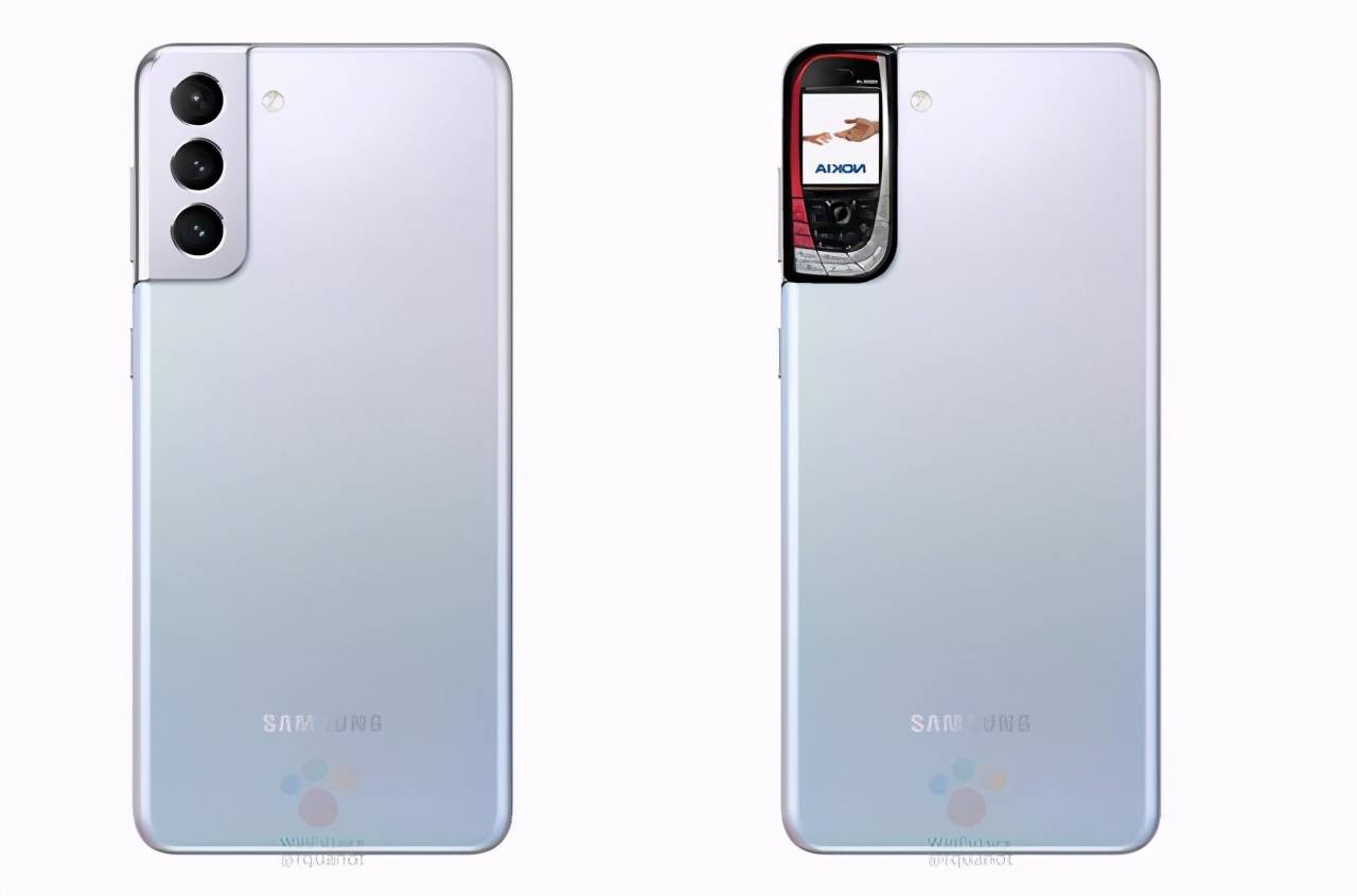 网友真的有才三星s21的后盖设计他们居然想到了诺基亚
