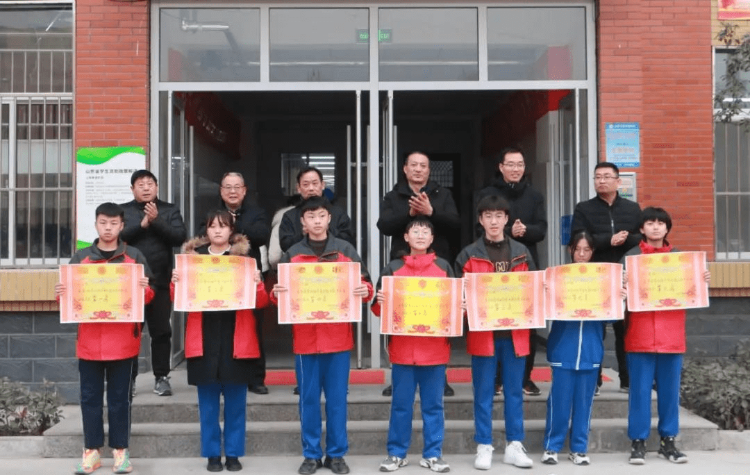 滕州市北辛中学善国校区冬季长跑运动会掠影