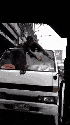 搞笑gif段子:(3)小姐姐就是蹲了一下,你们都心虚啥?