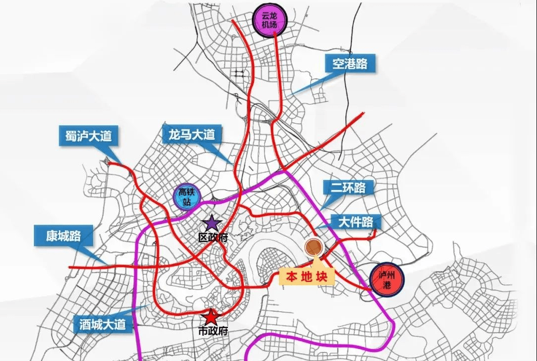 土拍播报|年末最后一宗地遇冷,泸州龙马潭区291亩地块