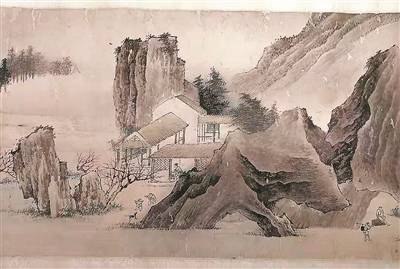 黄璧《陶渊明诗意图》(局部二)