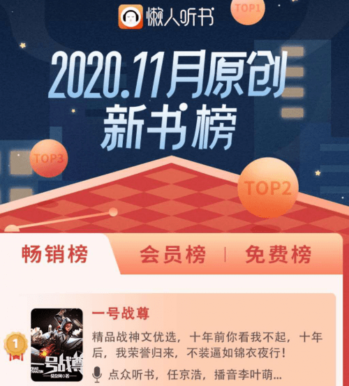 科技|点众科技获2020年懒人听书年度机构新秀奖