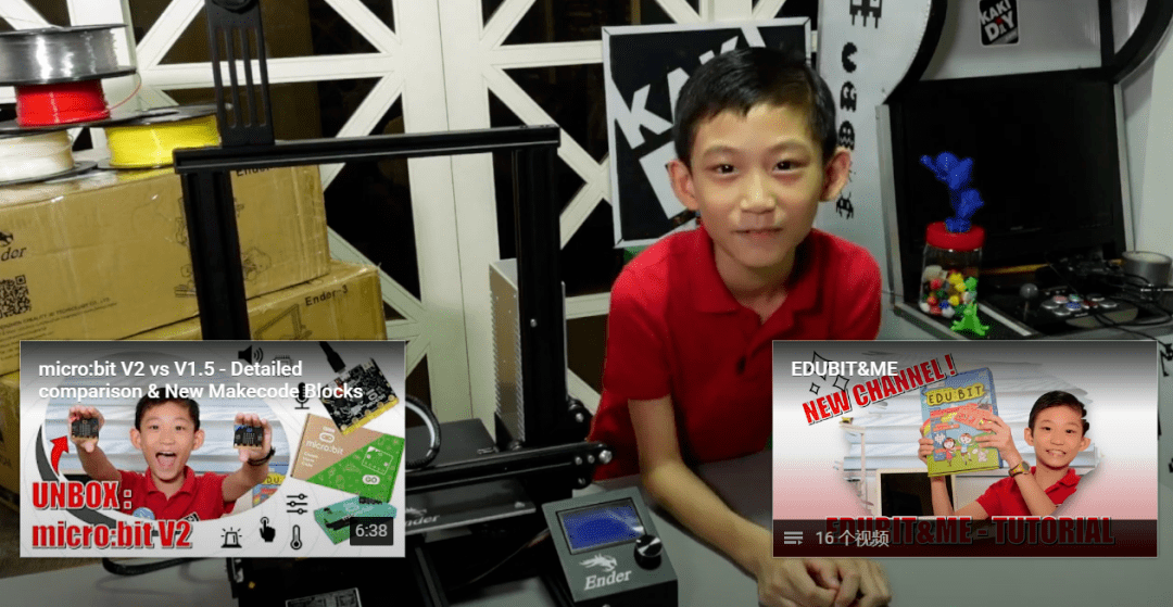 工具|8岁博主拍摄创想三维 Ender-3 安装视频油管走红