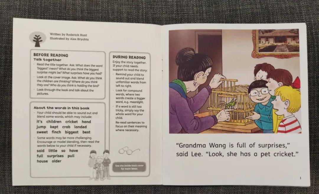 "grandma wang is full of surprises," said lee.